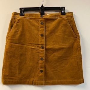 J.Crew corduroy skirt